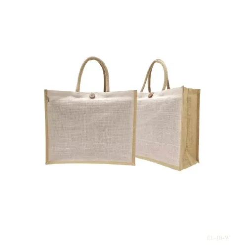  Natural Color Toned Jute Bag