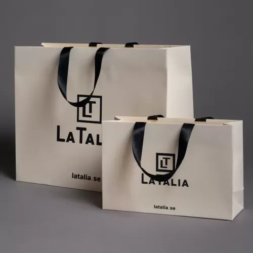 Customized Luxury Vertical & Horizontal Paper Bags 