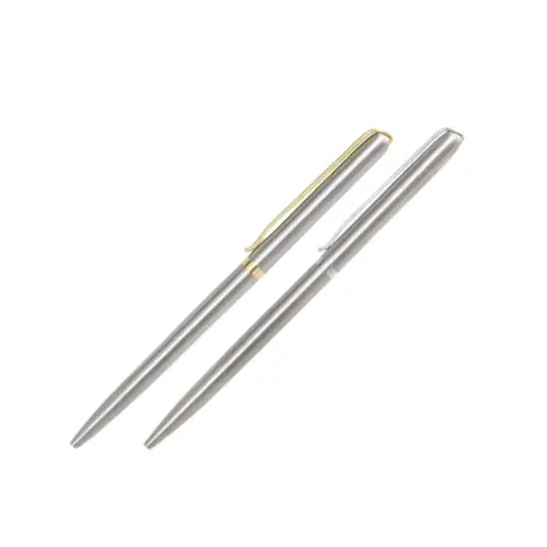 Gold and Silver Metal Pen