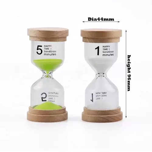 Custom Wooden Hour glass sand timer Clock Hourglass Timer