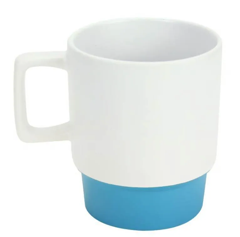 12 Oz Matte Finish Ceramic Mugs with Clay                Bottom  