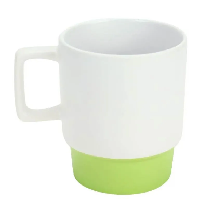 12 Oz Matte Finish Ceramic Mugs with Clay                Bottom  