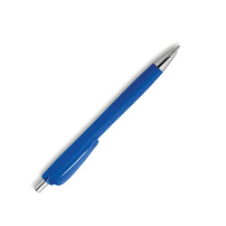 Rubberized Grip Ball Pen Blue