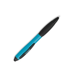 Metallized Finish Ball Pen Light Blue