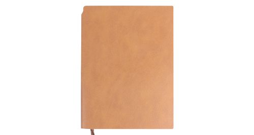 A5 Size PU Leather Notebooks Beige