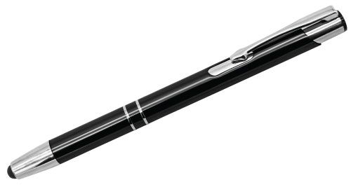 Aluminum Pens with Stylus Black