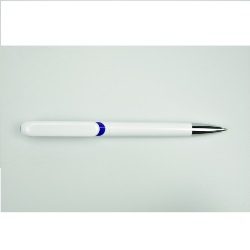 Blue Plastic Pen with Steel Tip