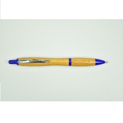 Blue Wood Pattern Pens
