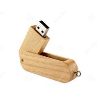 Brown Wooden USB Flash Drive 16GB