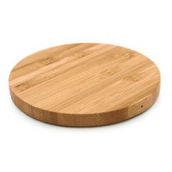 Bamboo Wireless Charger JU-WCP-BR