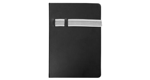 Black A5 Size Notebooks Grey 