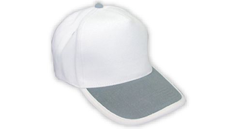 Cotton Caps White and Grey Color