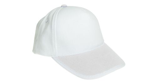 Cotton Caps Solid White Color