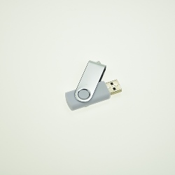 White Swivel USB Flash Drives 16GB