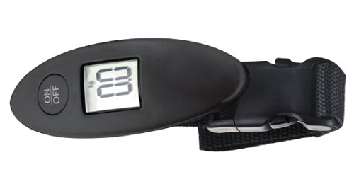 Digital Luggage Scale Black