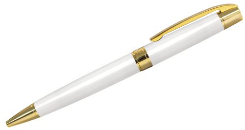 Dorniel Designs Metal Pen White Dorniel Designs Metal Pen White