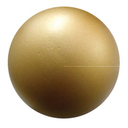 Anti Stress Ball - Gold