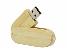 Light Brown Wooden USB Flash Drive 8GB