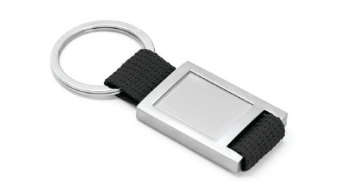 Metal Keychain Black Color
