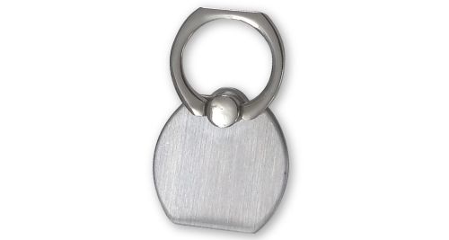 Metal Phone Rings Silver Color