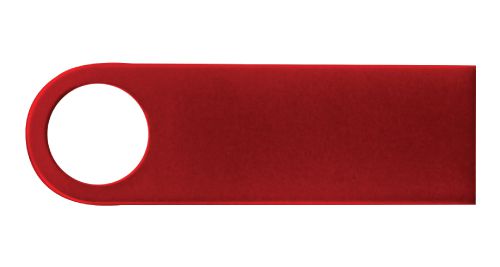   Red Metal USB Flash Drive 4GB