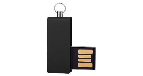 Mini USB Flash with Black swivel 4GB Mini USB Flash with Black swivel 4GB