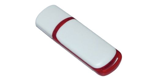 USB Flash Drives 8GB - White and Red USB Flash Drives 8GB - White and Red