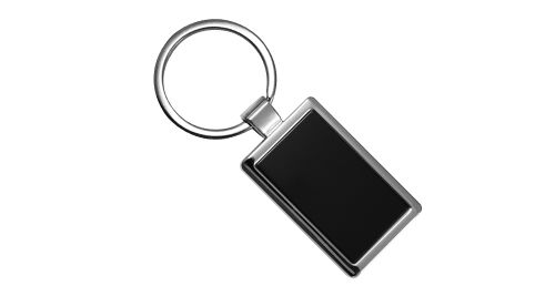Metal Keychains Black