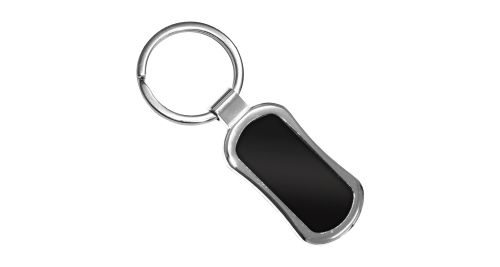 Metal Keychains Black