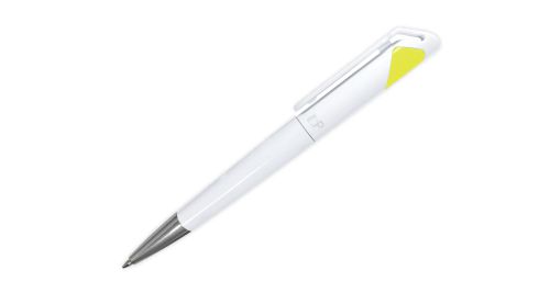 Branded Plastic Pens - Yellow