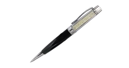 Crystal metal pen - Black