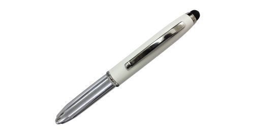 3 in 1 Pen, Touch and Flash White Color