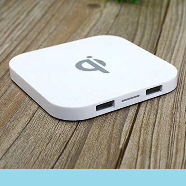 Portable Wireless Charging Pad 2 USB Ports JU-WCP-1