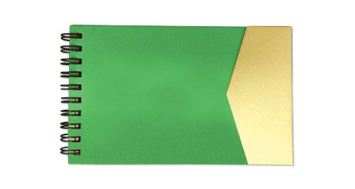 Promotional Notepads Green