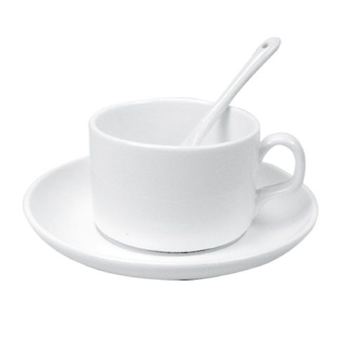 Saucer Tea Cup with Spoon 