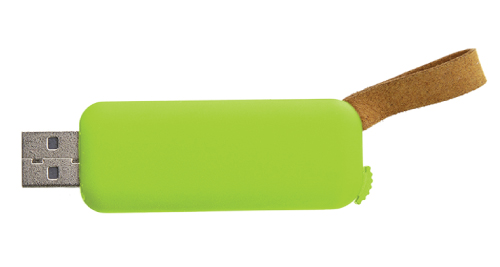 Slide Flash Drives Green 4GB