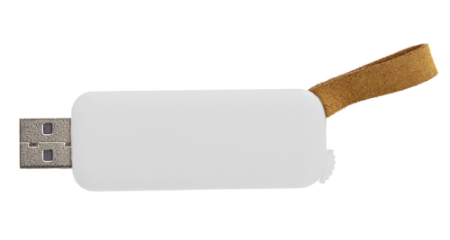 Slide Flash Drives White 4GB