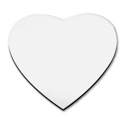 Sublimation Heart Shape Mouse Pads