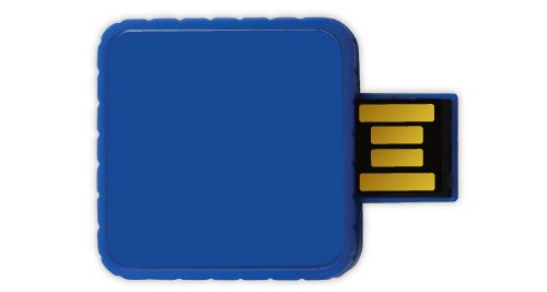 Twister USB Flash Drives - Blue Color 8GB
