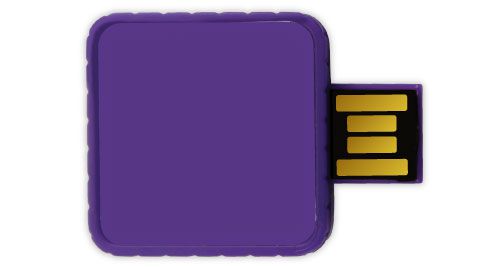 Twister USB Flash Drives - Purple Color 16GB