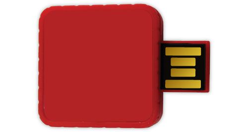 Twister USB Flash Drives - Red Color 16GB
