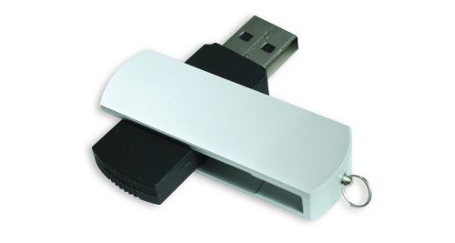 Matte Silver Swivel USB Flash Drives 4GB Matte Silver Swivel USB Flash Drives 4GB