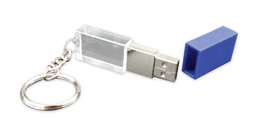 Promotional Crystal USB Flash Drive Blue Promotional Crystal USB Flash Drive Blue
