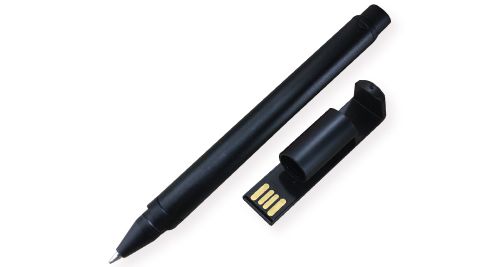 USB Pens with Mobile Stand and Screen Cleaner Black Color 16GB
