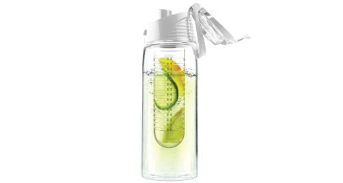  Bottles with Fruit Infuser White