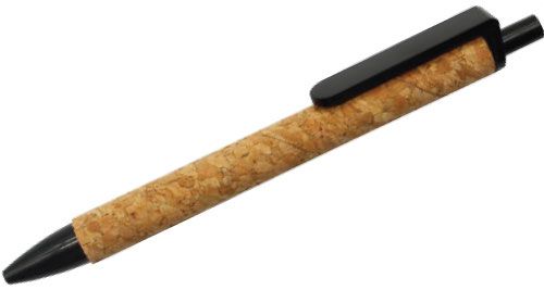ECO - Friendly Wheat Straw and Cork Pens - Black