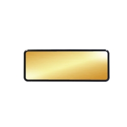Reusable Name Badges Gold INB-12-G