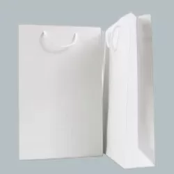 Laminated Paper Bags White