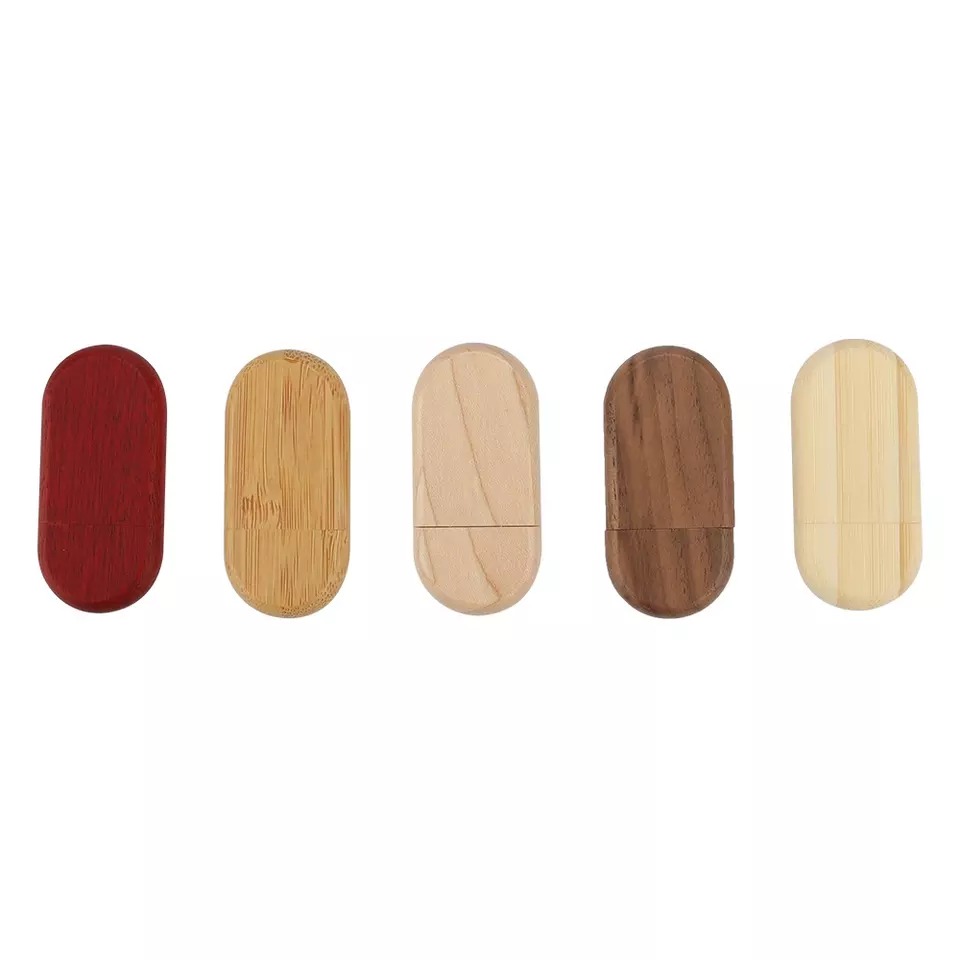 Wooden Key Holder USB Flash Drives 4GB Carbonized  Bamboo