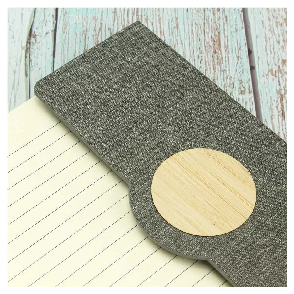 A5 Notebooks RPET with Bamboo & Magnetic Closure A5 Notebooks RPET with Bamboo & Magnetic Closure